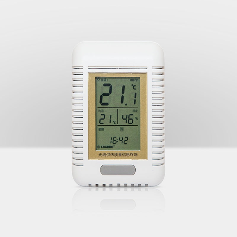 Wireless heating quality monitoring terminal